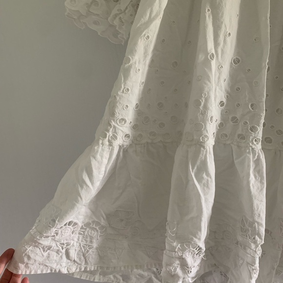 Anthropologie Audrina Eyelet Mini Dress - Picture 5 of 14